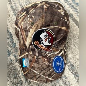 Florida State Seminoles Camo Hat (BNWT)